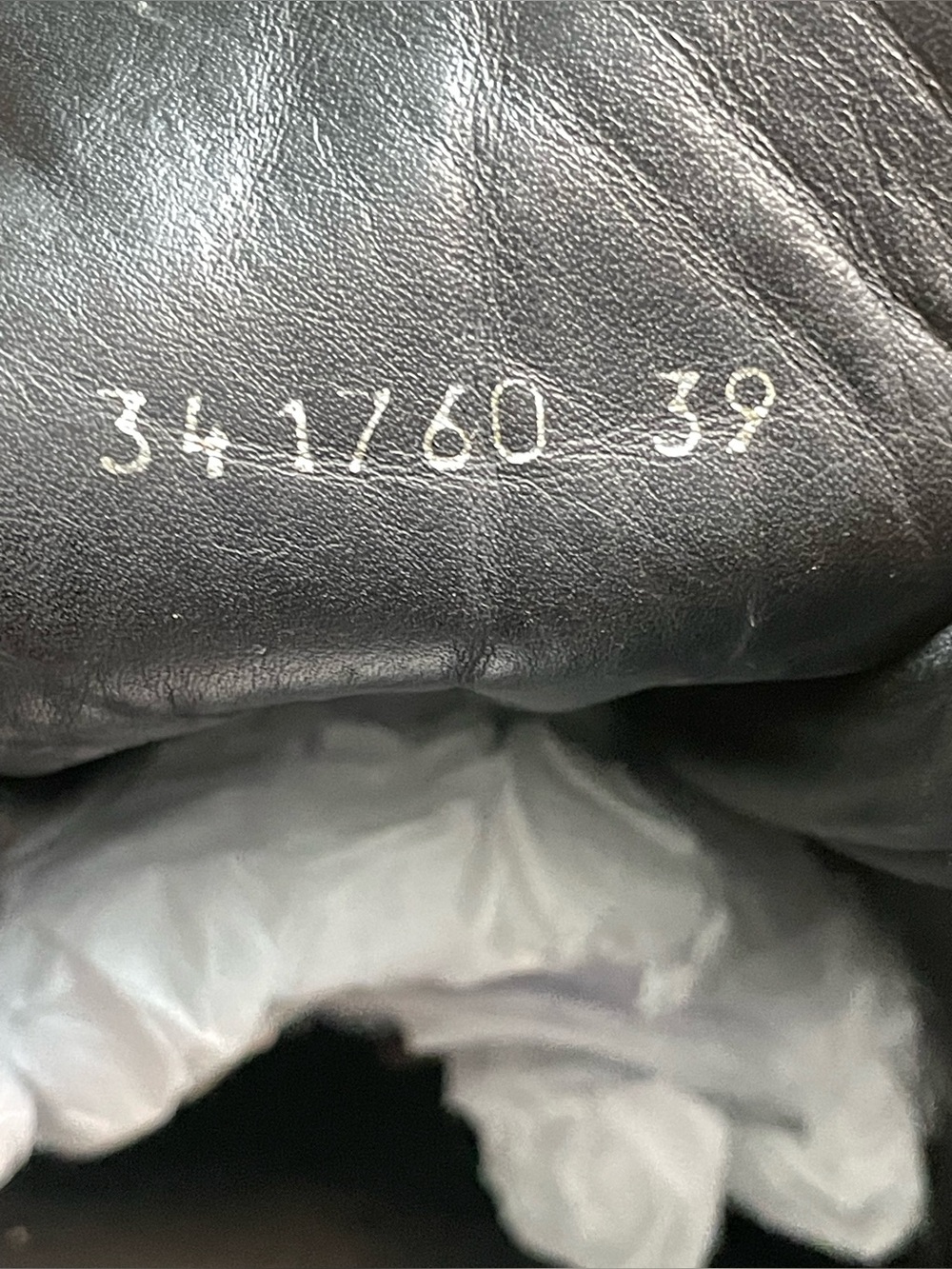 Balenciaga Arena High Navy Leather Sneakers - Picture 9 of 9